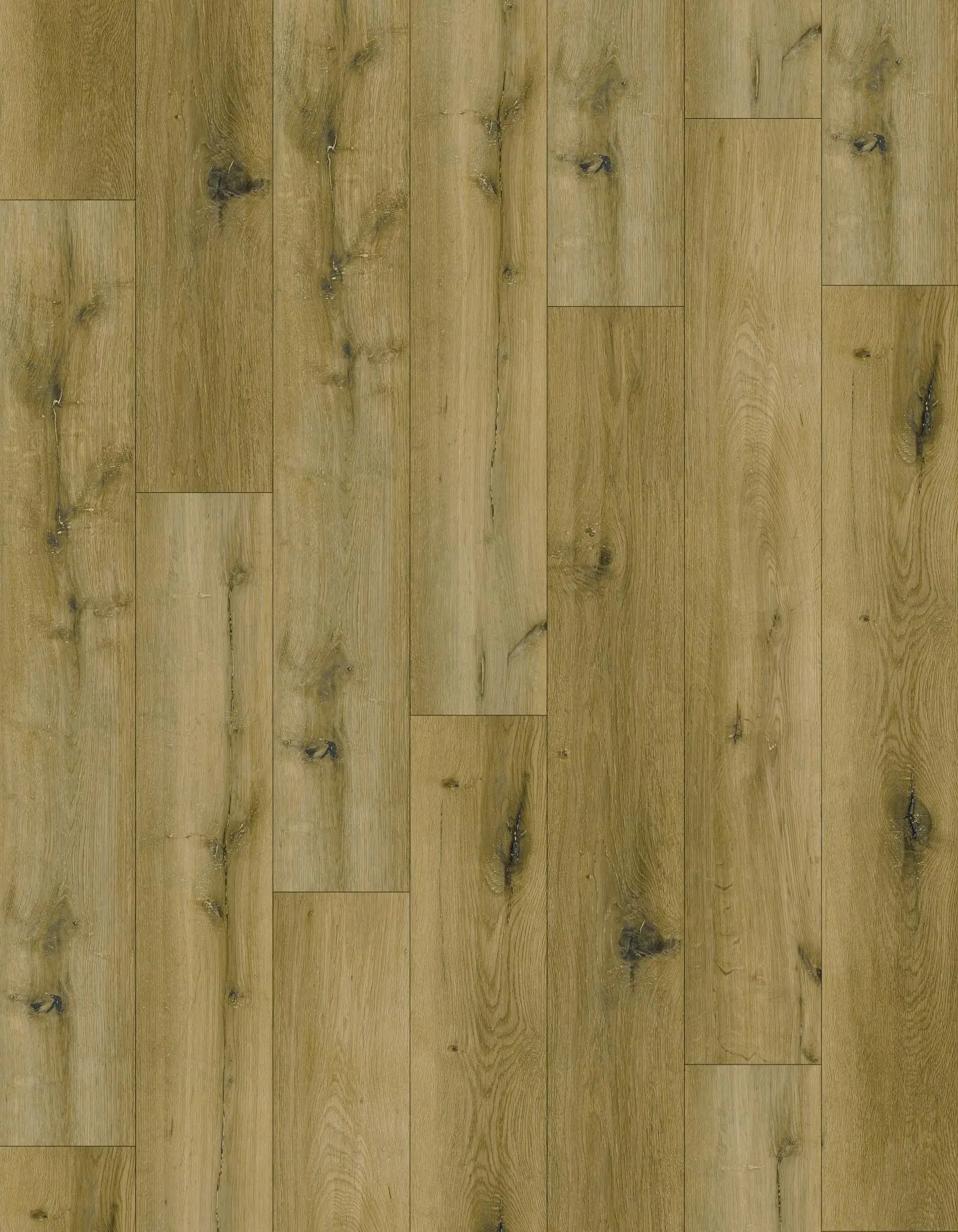 Bild Ambiente Designboden Eiche Satis dunkel Landhausdiele Lignova