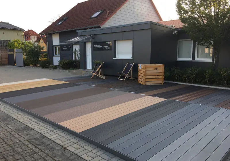 Ausstellung Naumburg, Muster Terrassenbeläge