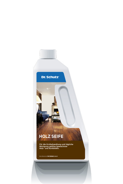 Bild Oberfläche / Detail Holz Seife 750 ml Dr. Schutz