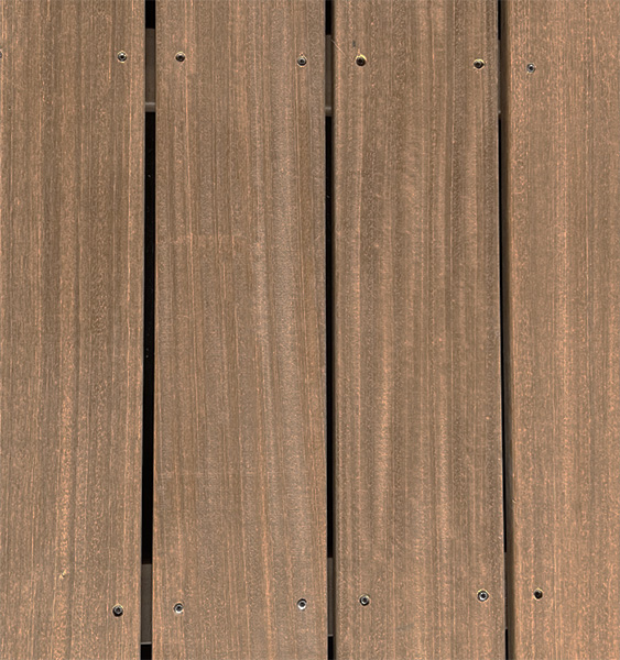 Bild Oberfläche / Detail Terrassenbelag Bangkirai Holz Glatt / Glatt