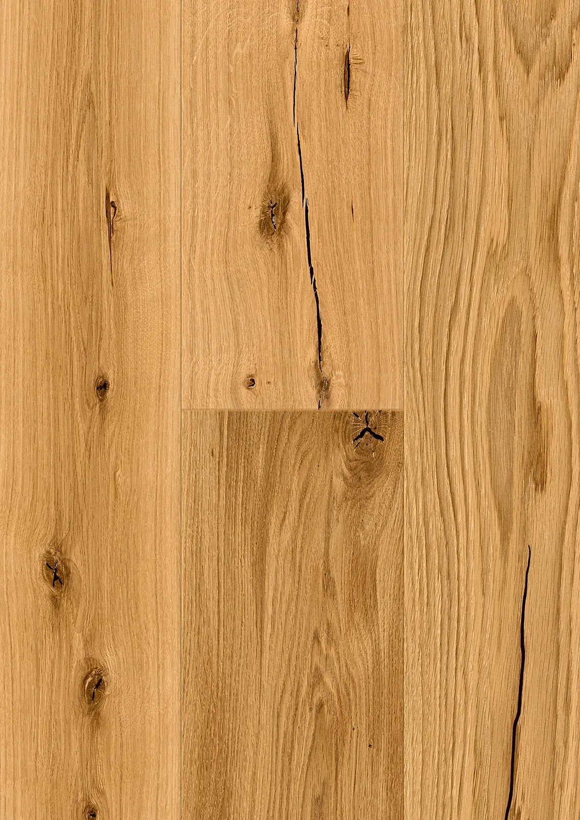 Bild Oberfläche / Detail Fertigparkett Eiche rustic autentico