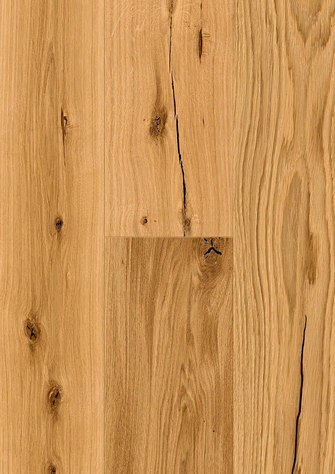 Bild Oberfläche / Detail Fertigparkett Eiche rustic autentico
