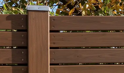 Garten, Zaun, Holz, Pfosten