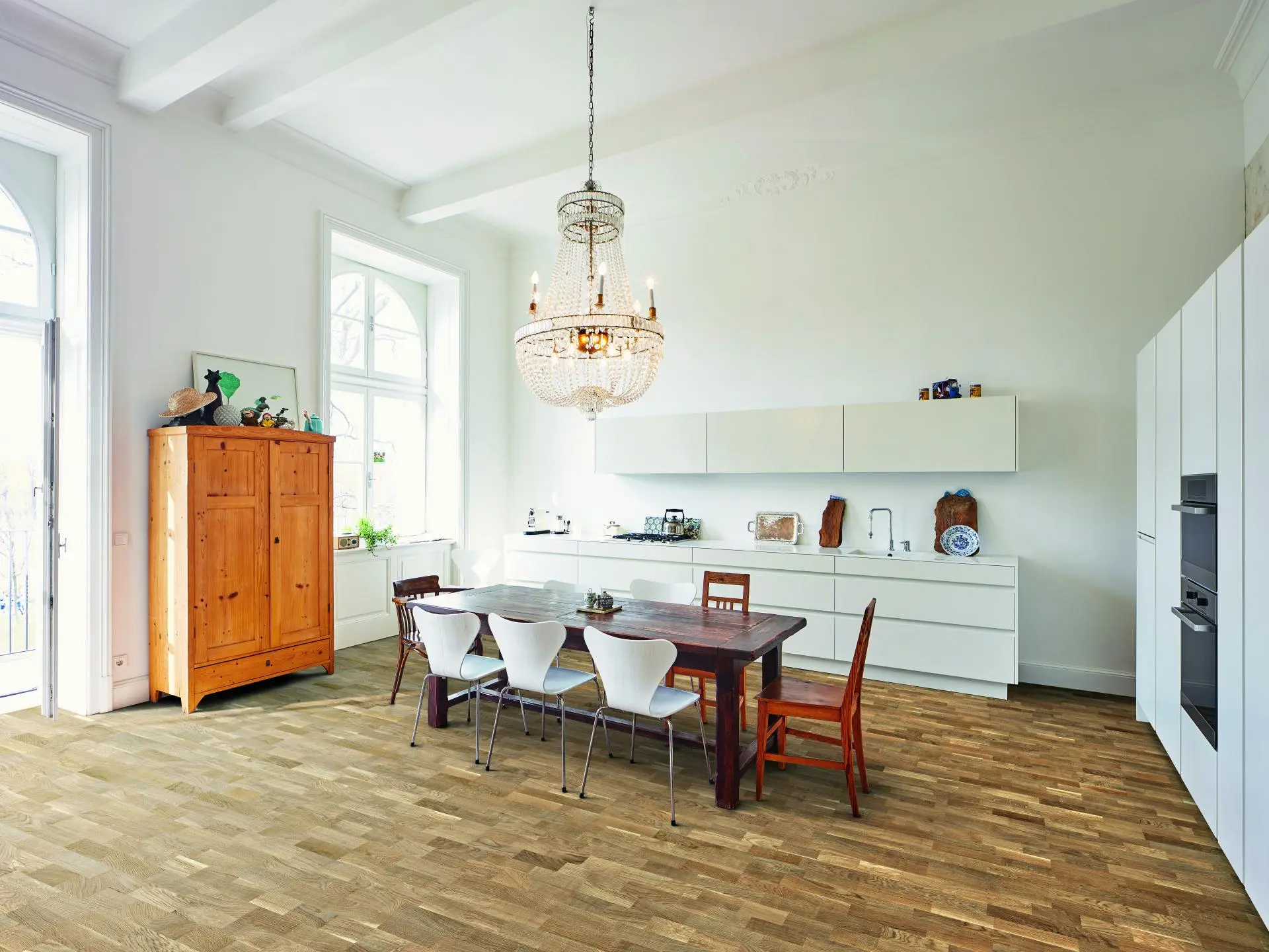 Bild Ambiente Fertigparkett Eiche Favorit Schiffsboden Haro