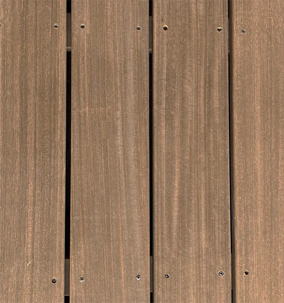 Bild Oberfläche / Detail Terrassenbelag Bangkirai Holz Glatt / Glatt