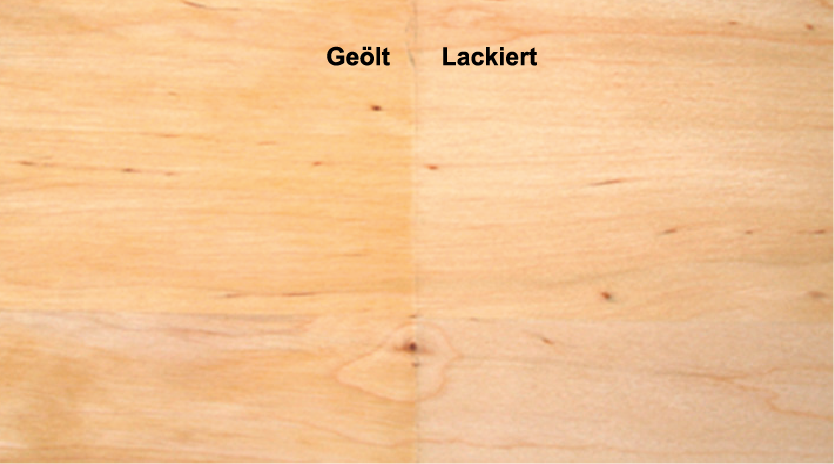 Leimholzplatte Erle
