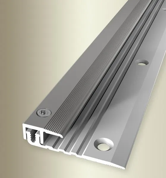 Bild Oberfläche / Detail Endprofil Silber Bodenbeläge von 4 bis 9,5 mm SGH Parkettfreund