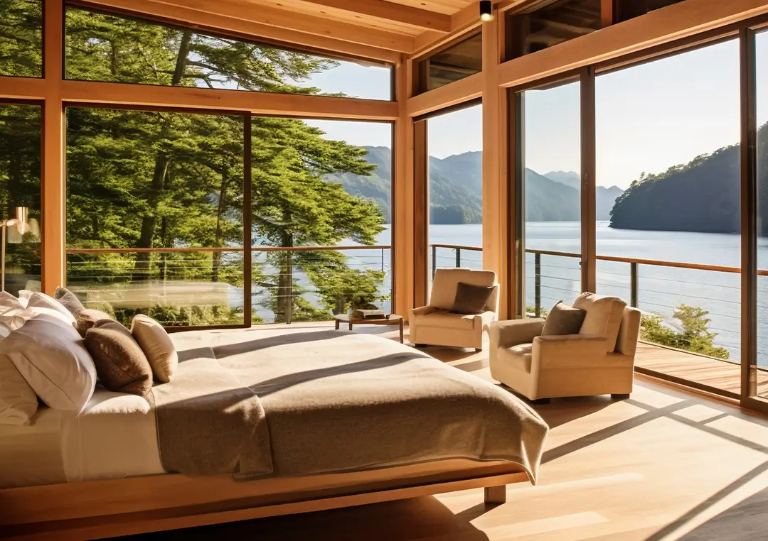 Terasse mit Bangkirai Holz