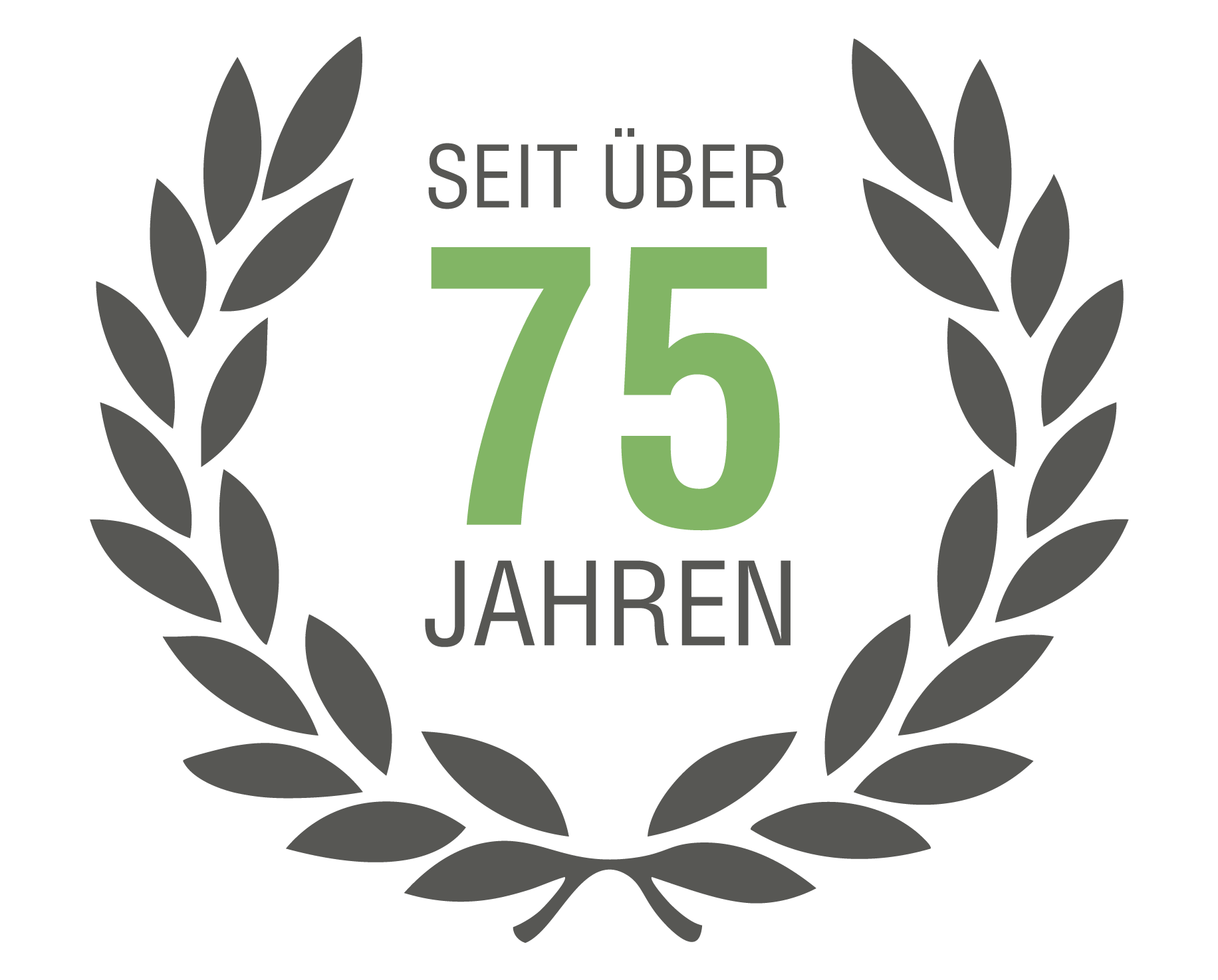 75 Jahre Logo