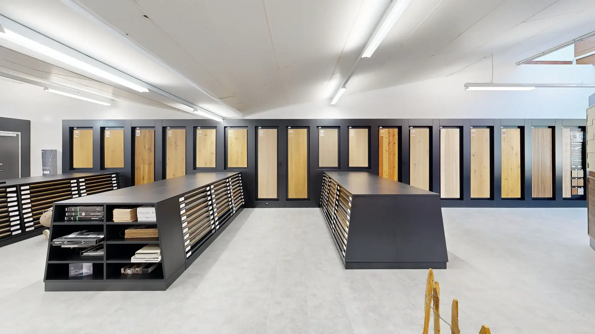 Ausstellung, Fußboden, Bodenbeläge, Holz, Innenarchitektur, Hartholz