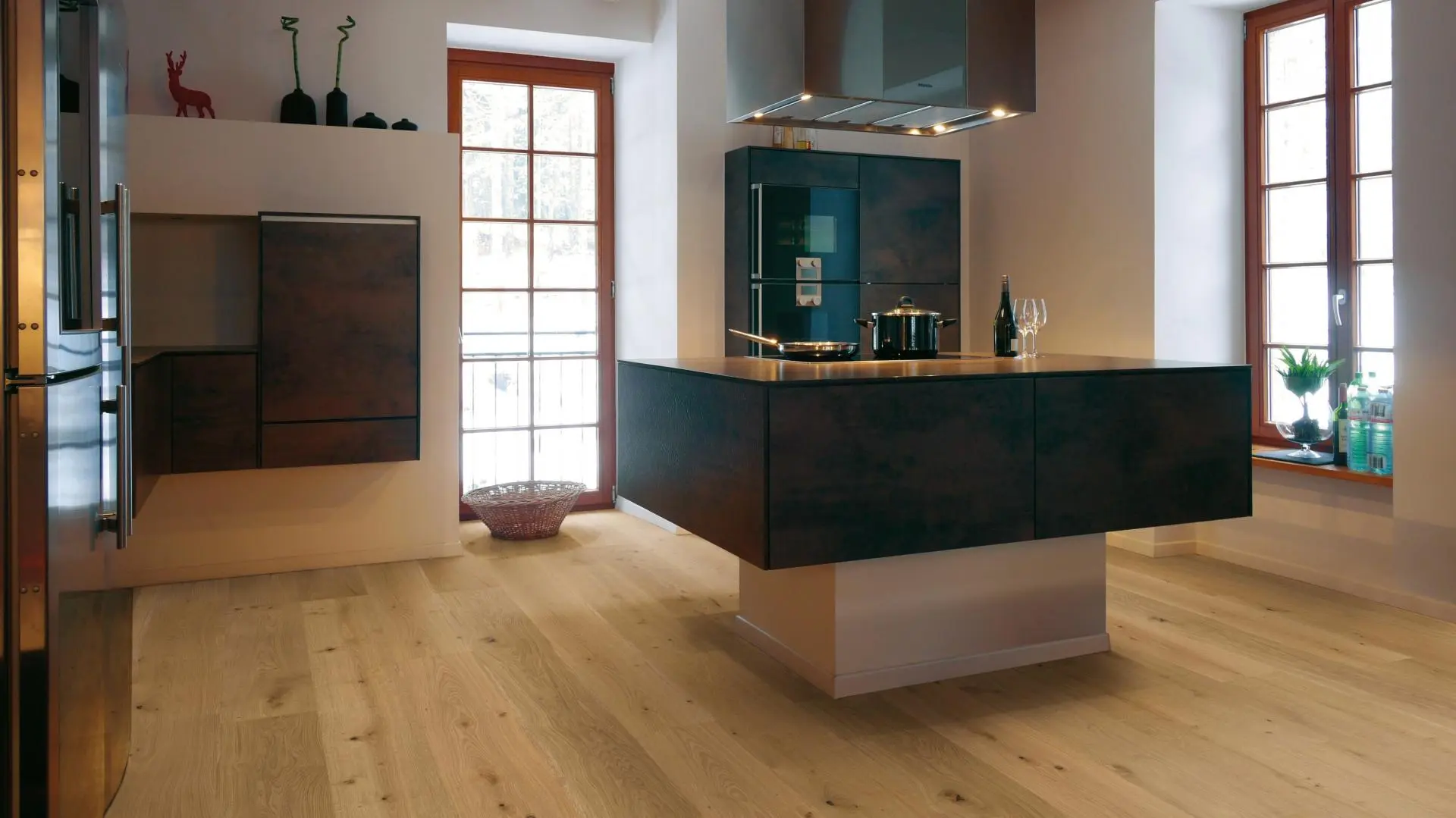 Bild Ambiente Fertigparkett Kensington Oak (Eiche) Landhausdiele Gebürstet Bennet & Jones