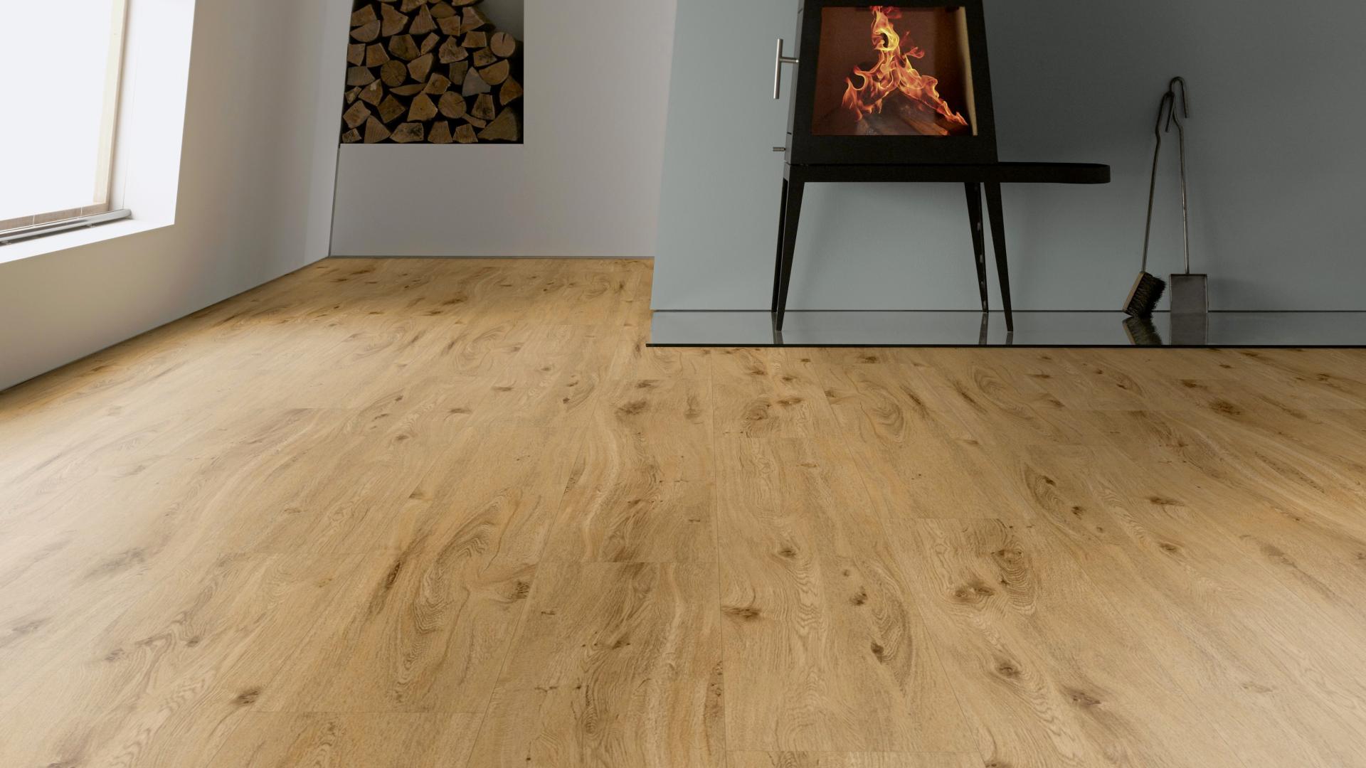 Bild Ambiente 2 Vinylboden Eiche York Landhausdiele ter Hürne