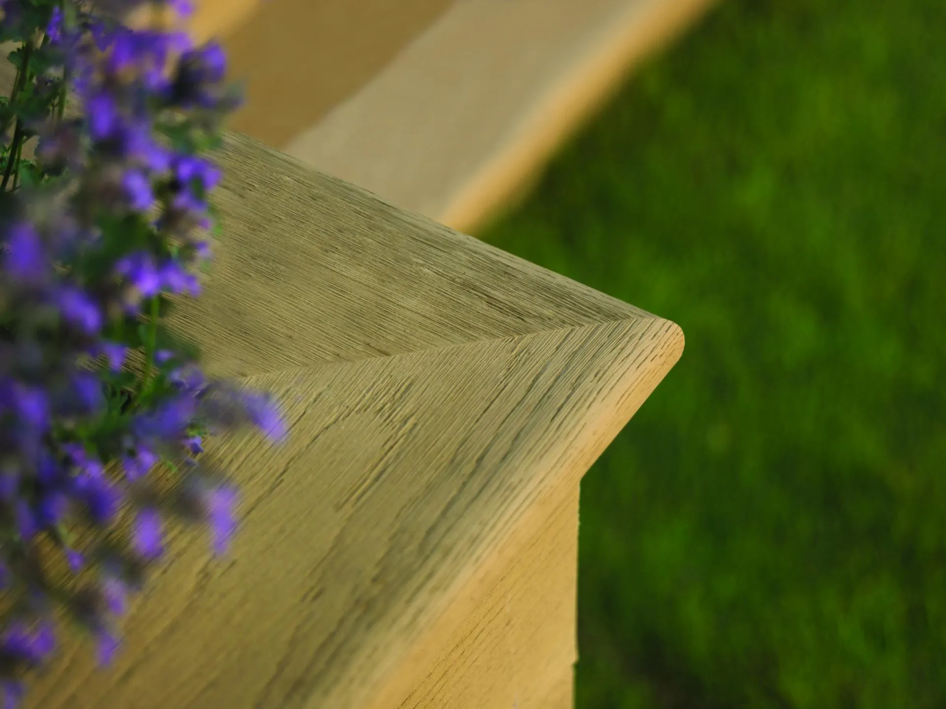Bild Ambiente Terrassenbelag Golden Oak (Eiche) Strukturiert Millboard