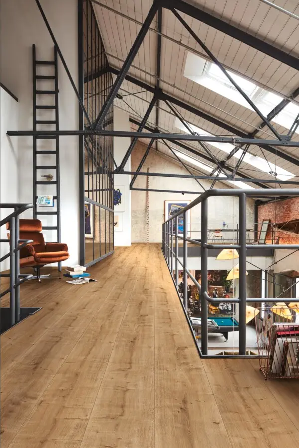 Bild Ambiente Laminatboden Big Lake Oak Landhausdiele Natural Wood-Struktur Meister