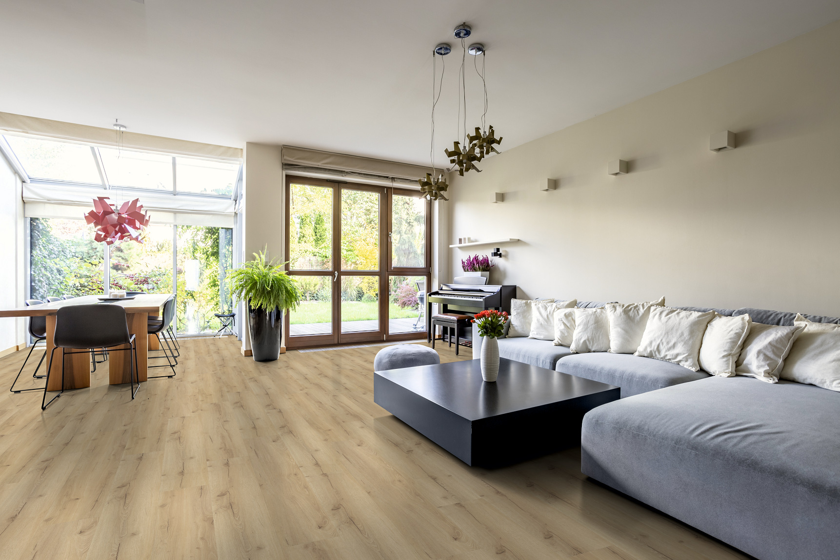 Bild Oberfläche / Detail Designboden Eiche Village Grande Landhausdiele Natura Flooring