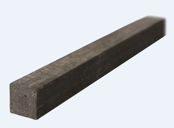 Bild Querschnitt / Aufbau Terrassenunterkonstruktion Schwarz Kunststoff Millboard
