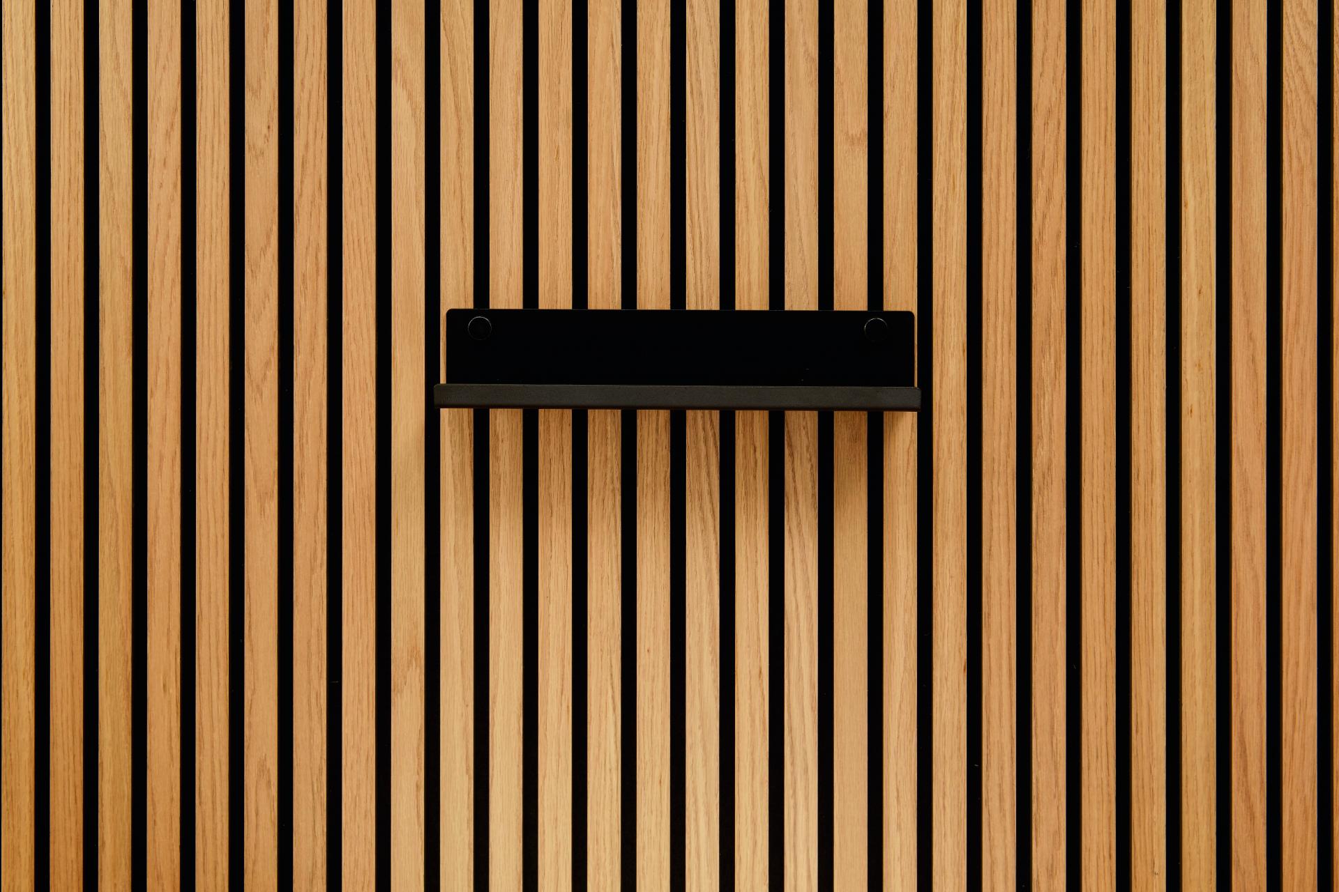 Bild Ambiente Metallregal Schwarz pulverbeschichtet Silent Design ter Hürne