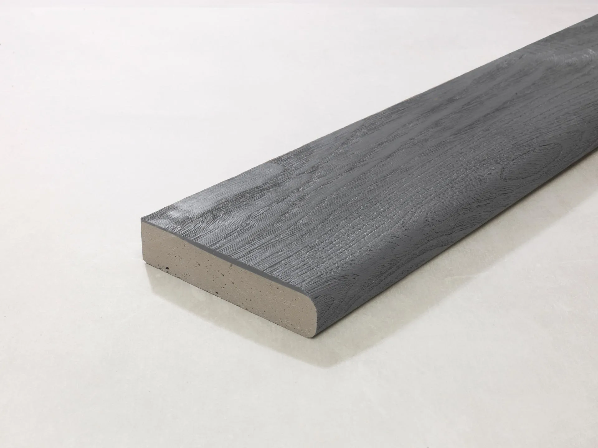Bild Querschnitt / Aufbau Terrassenbelag Brushed Basalt Strukturiert Millboard