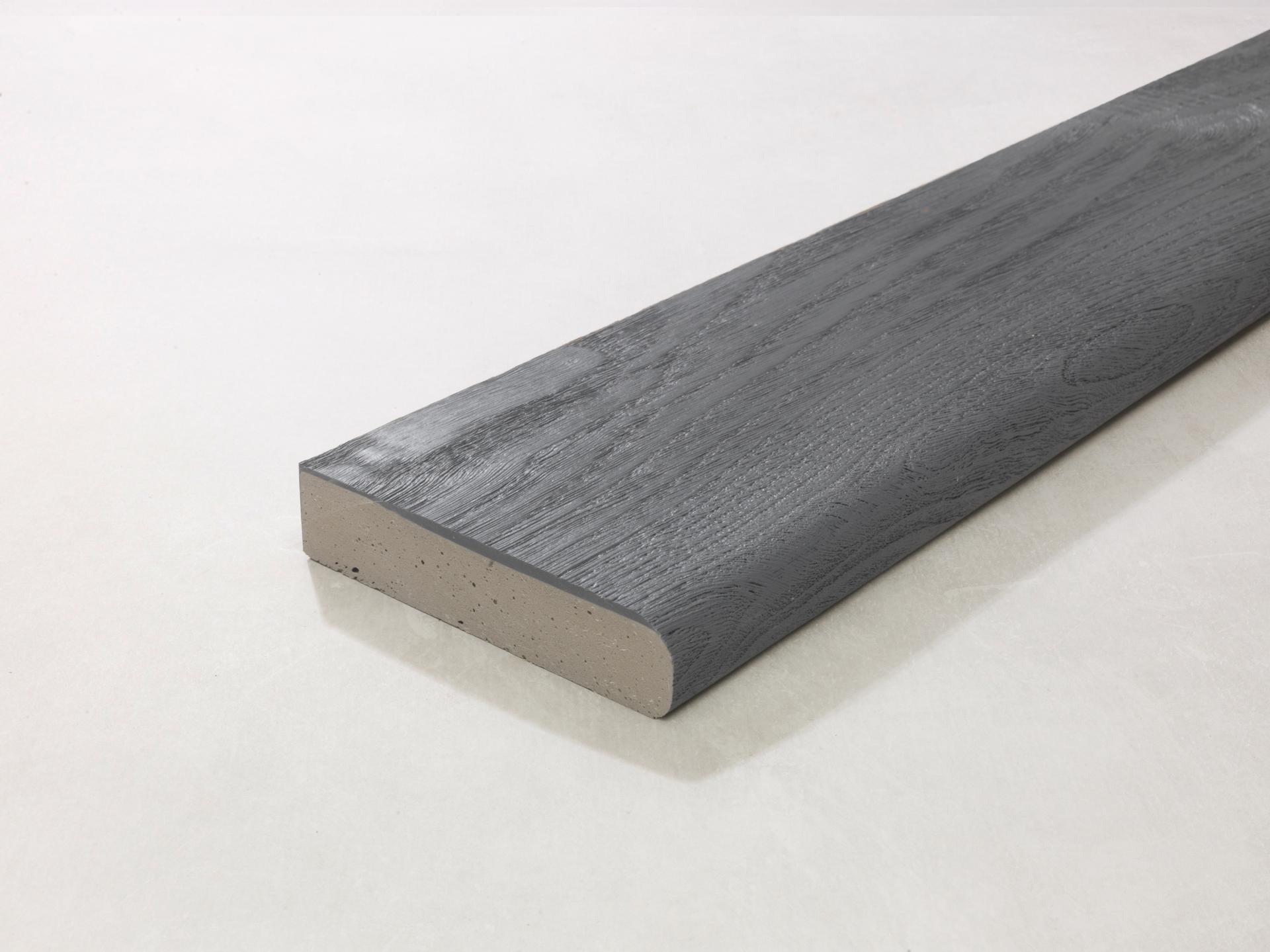 Bild Querschnitt / Aufbau Terrassenbelag Brushed Basalt Strukturiert Millboard