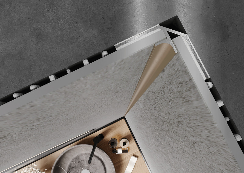 Bild sonstiges Inneneckprofil Titanium Modee Wall In Ewifoam