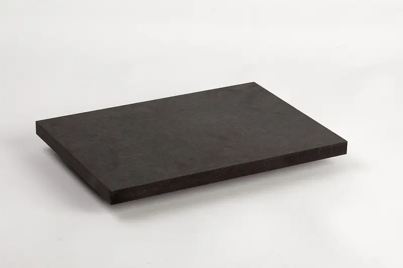 Bild Oberfläche / Detail MDF-Platte Schwarz beidseitig geschliffen Finsa