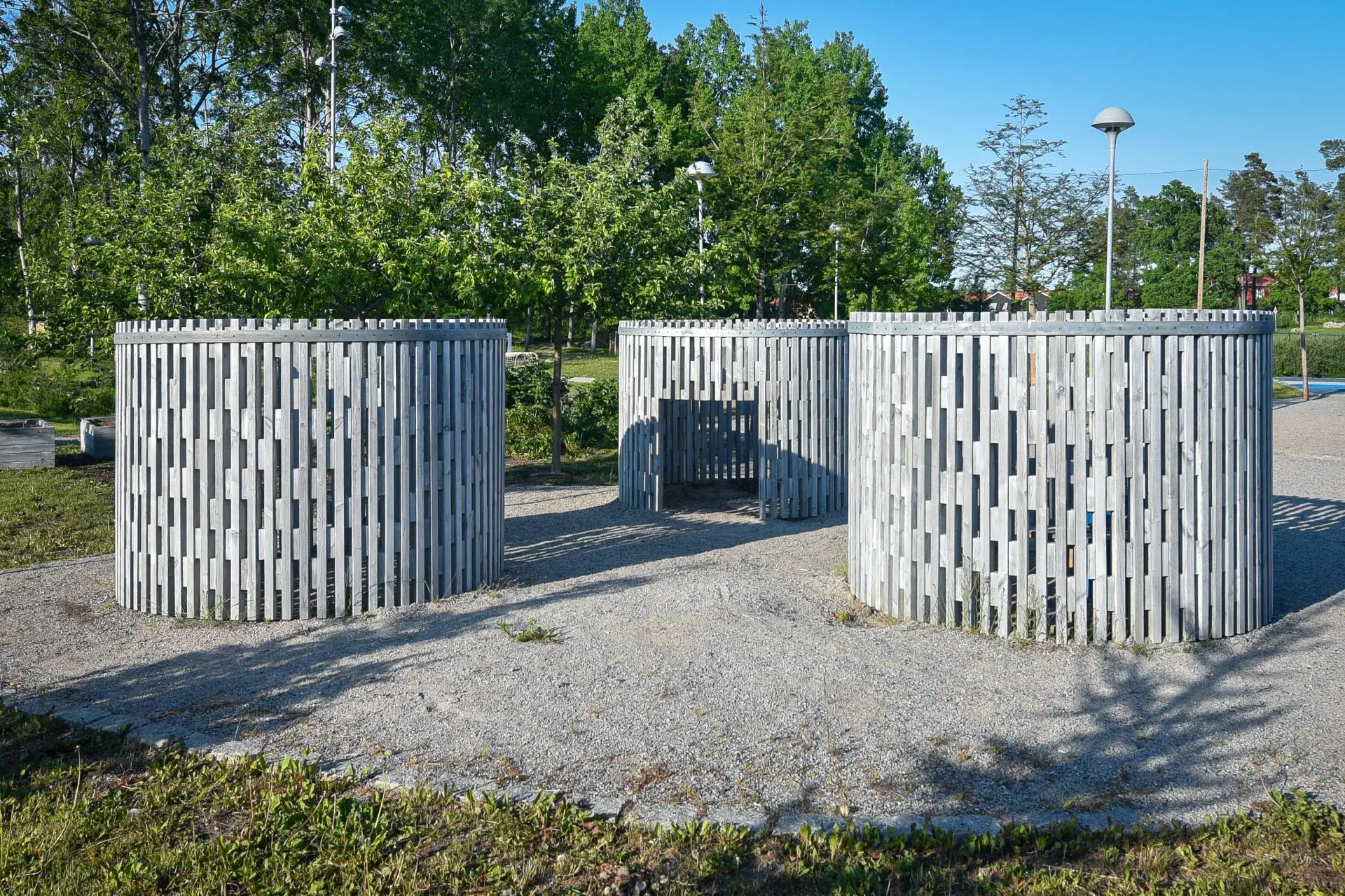 Bild Ambiente Terrassenunterkonstruktion Kiefer schwedisch Holz gefast Organowood
