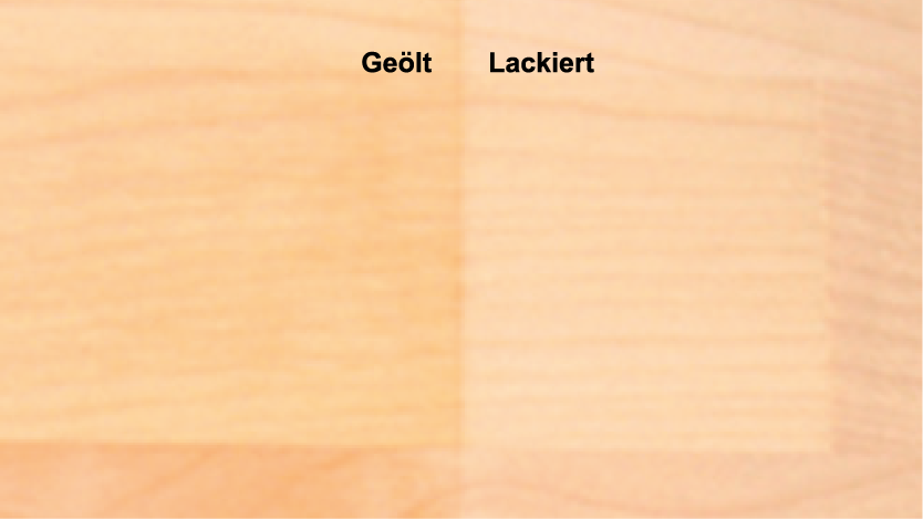 Leimholzplatte Ahorn